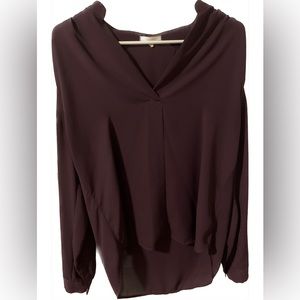 Wine Purple Shade Blouse